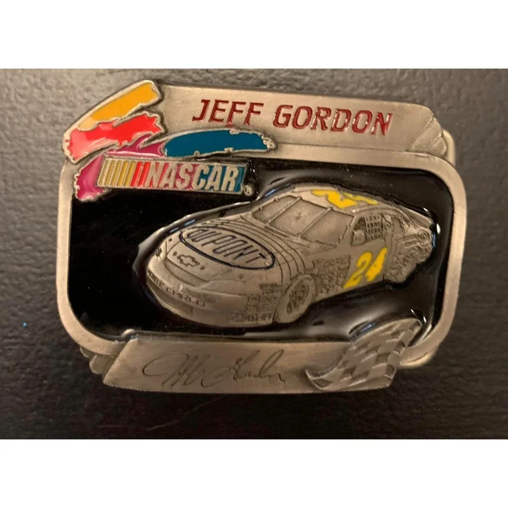 Jeff Gordon Nascar American Legends No.22 Limited Ed 2686 Belt Buckle 1995 EUC